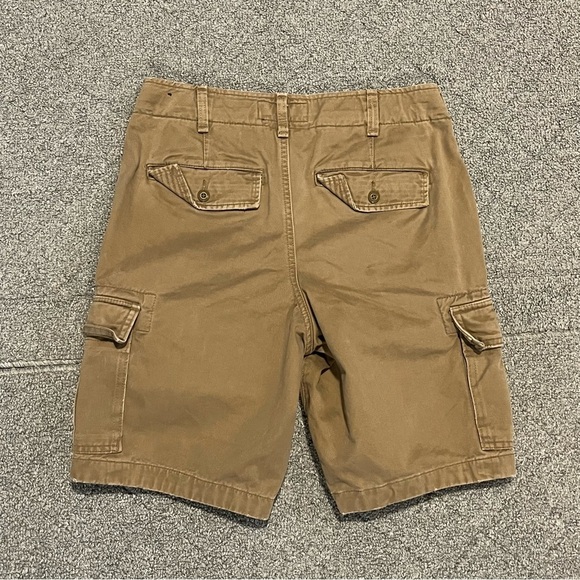 Abercrombie & Fitch Mens 28 Drawstring Cargo Short Button Fly Heavy Weight Y2K - Picture 9 of 9